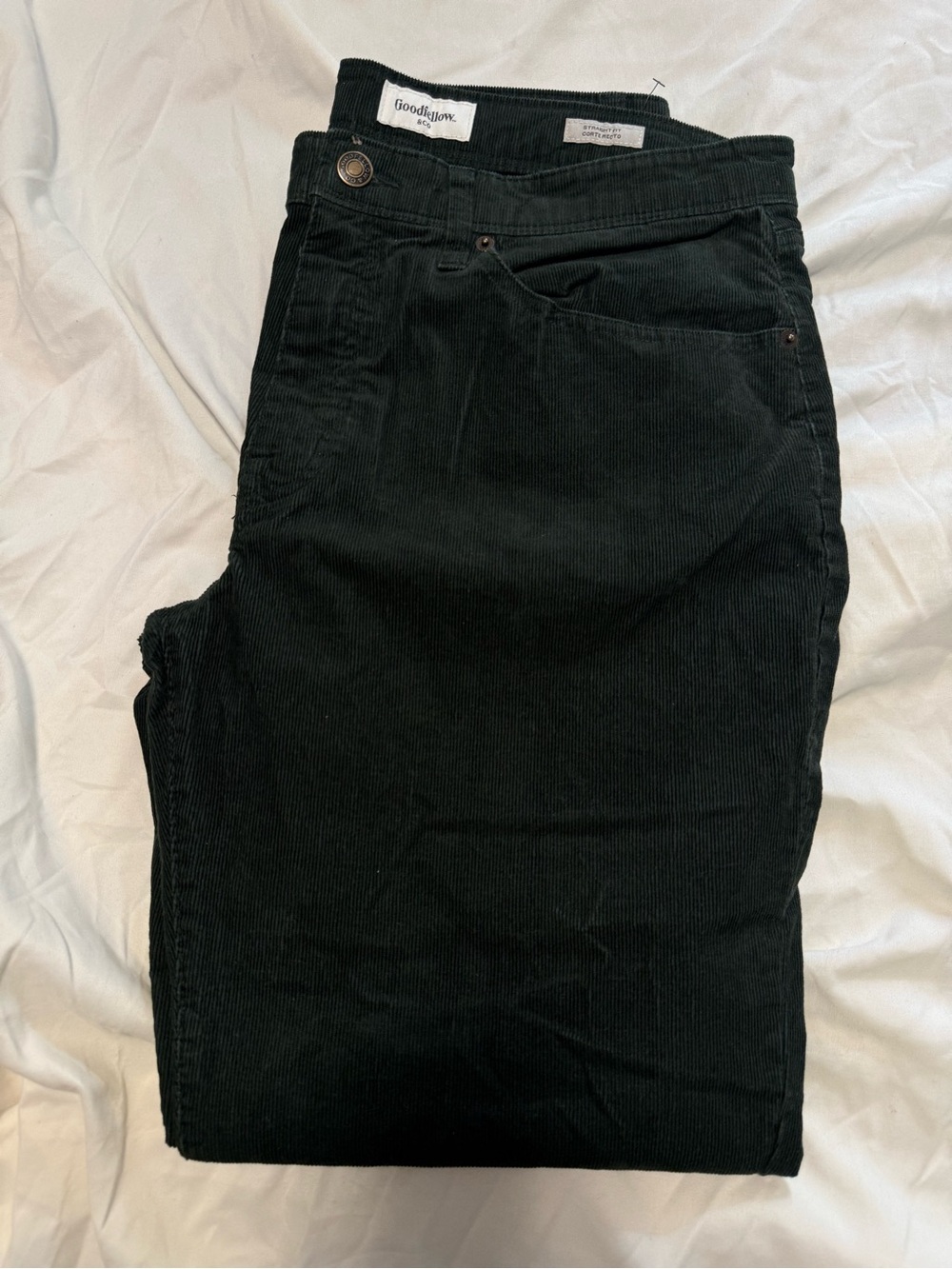 Goodfellow & Co Forest Green Corduroy Pants